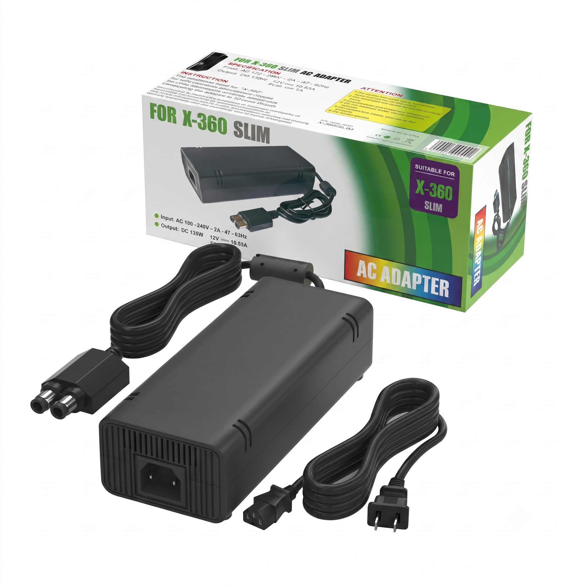 AC Adapter for X-360 Slim