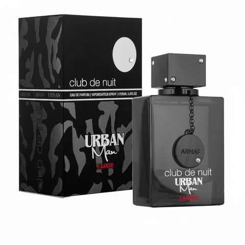 Armaf Club de Nuit Urban Man Elixir - Box and Bottle