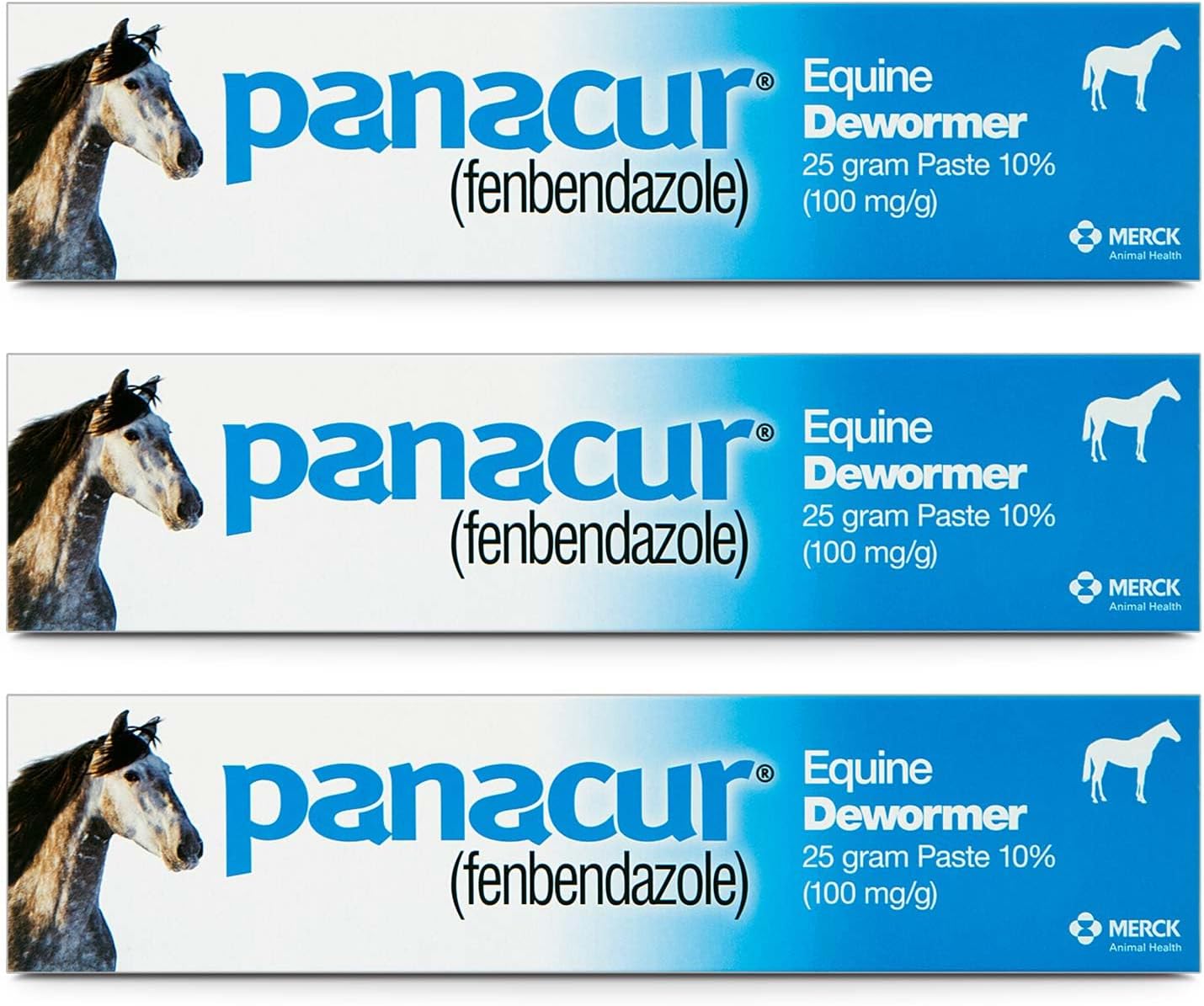 Panacur Fenbendazole 3-Pack 25g Sealed
