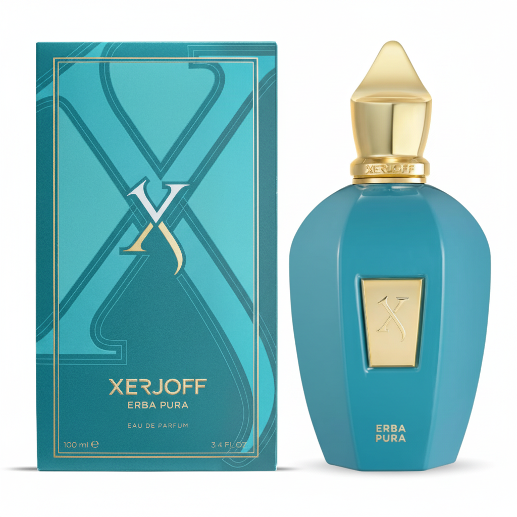 Xerjoff Erba Pura EDP - Box and Bottle